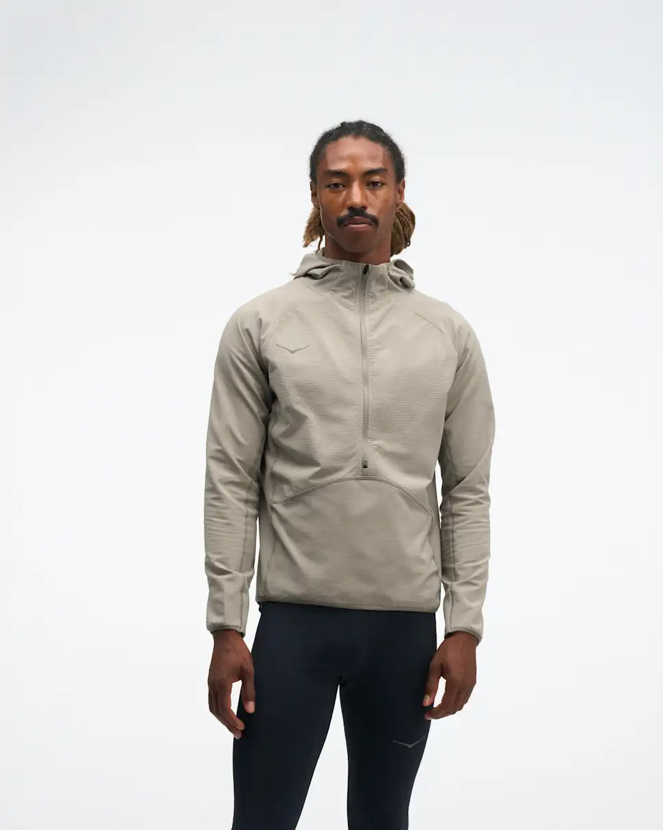 Hoka SkyGlow Men's Half Zip - Clothing - Runner's Warehouse