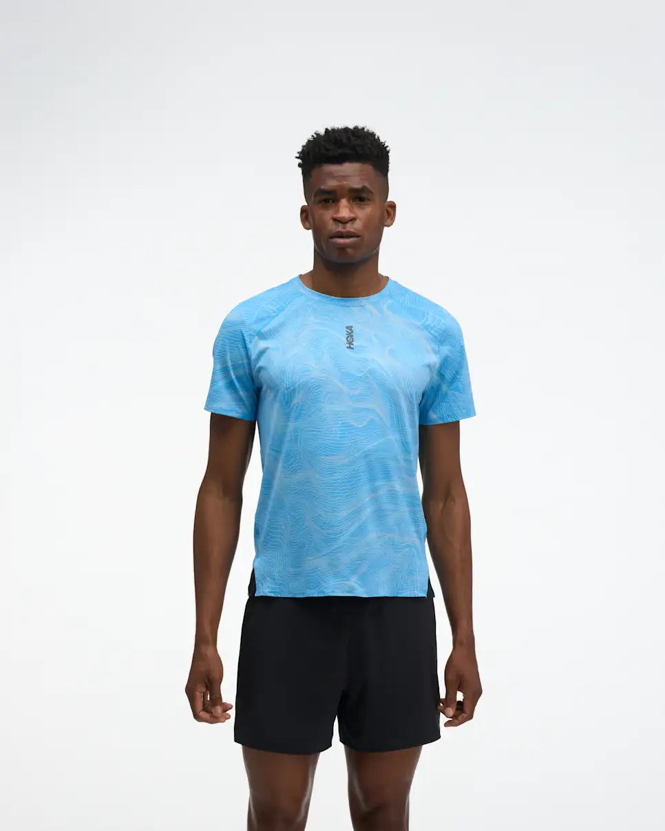 Hoka Everyrun Short Sleeve Men's T-shirt - Clothing - Runner's Warehouse