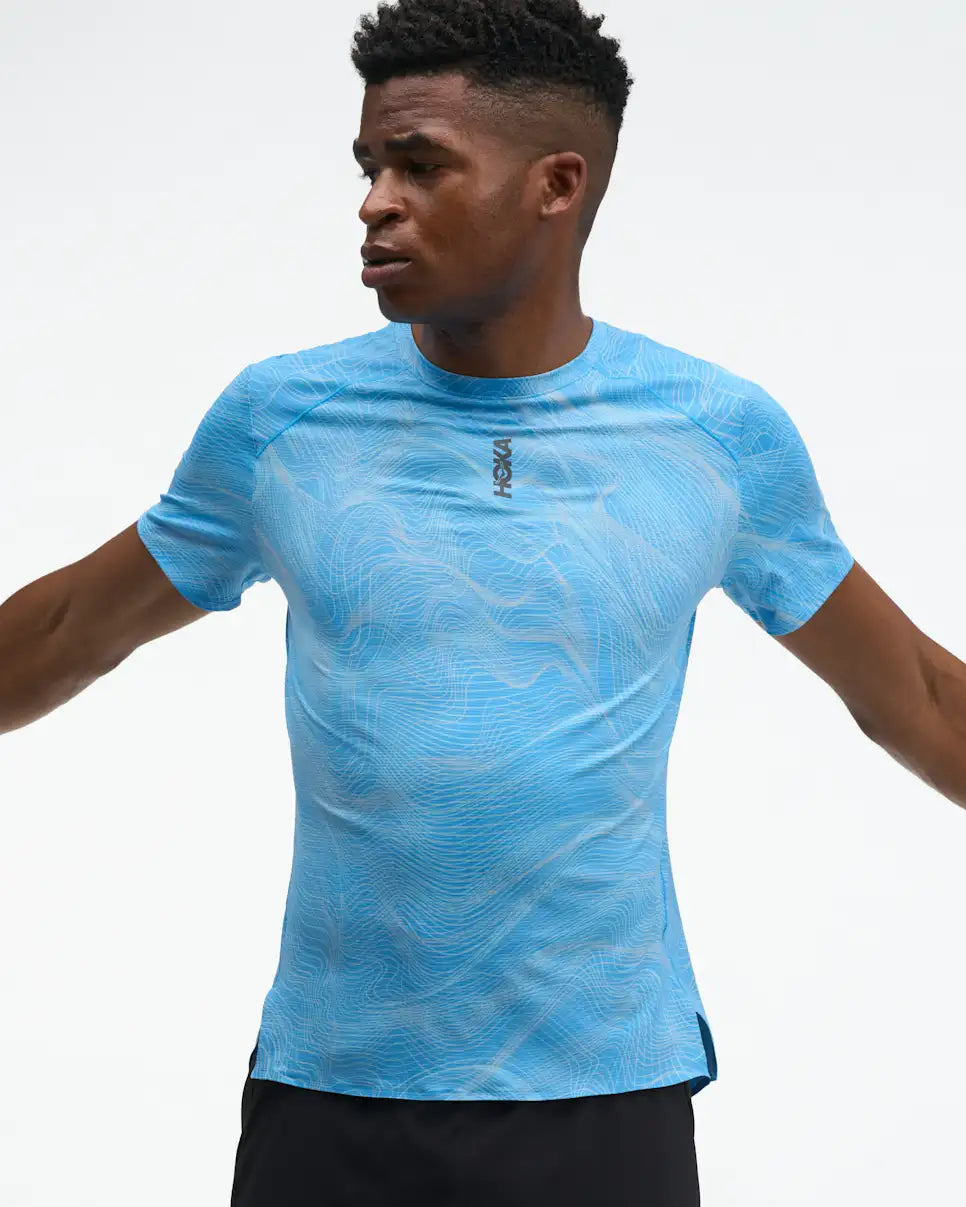 Hoka Everyrun Short Sleeve Men's T-shirt - Clothing - Runner's Warehouse