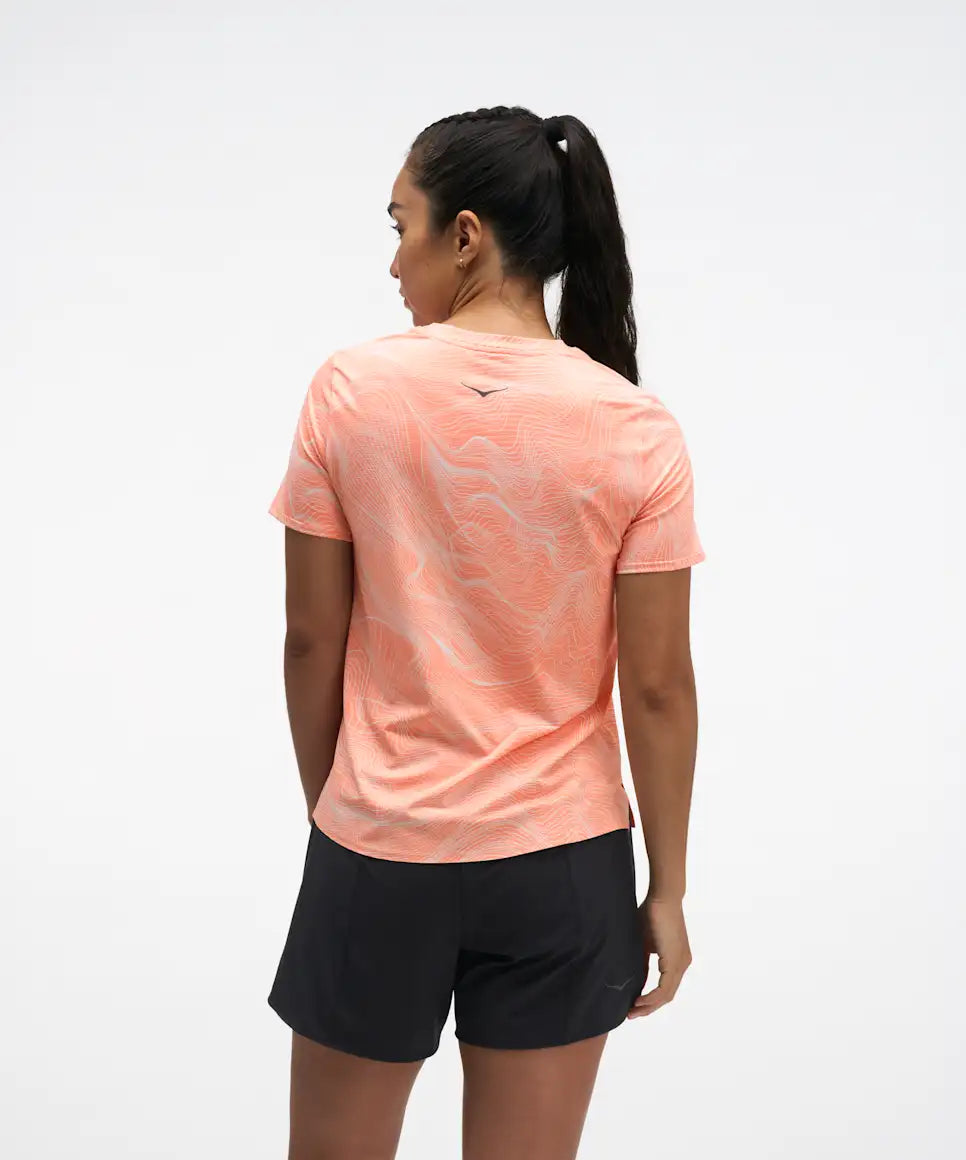 Hoka Everyrun Short Sleeve Women's T-shirt - Bog Dog Running