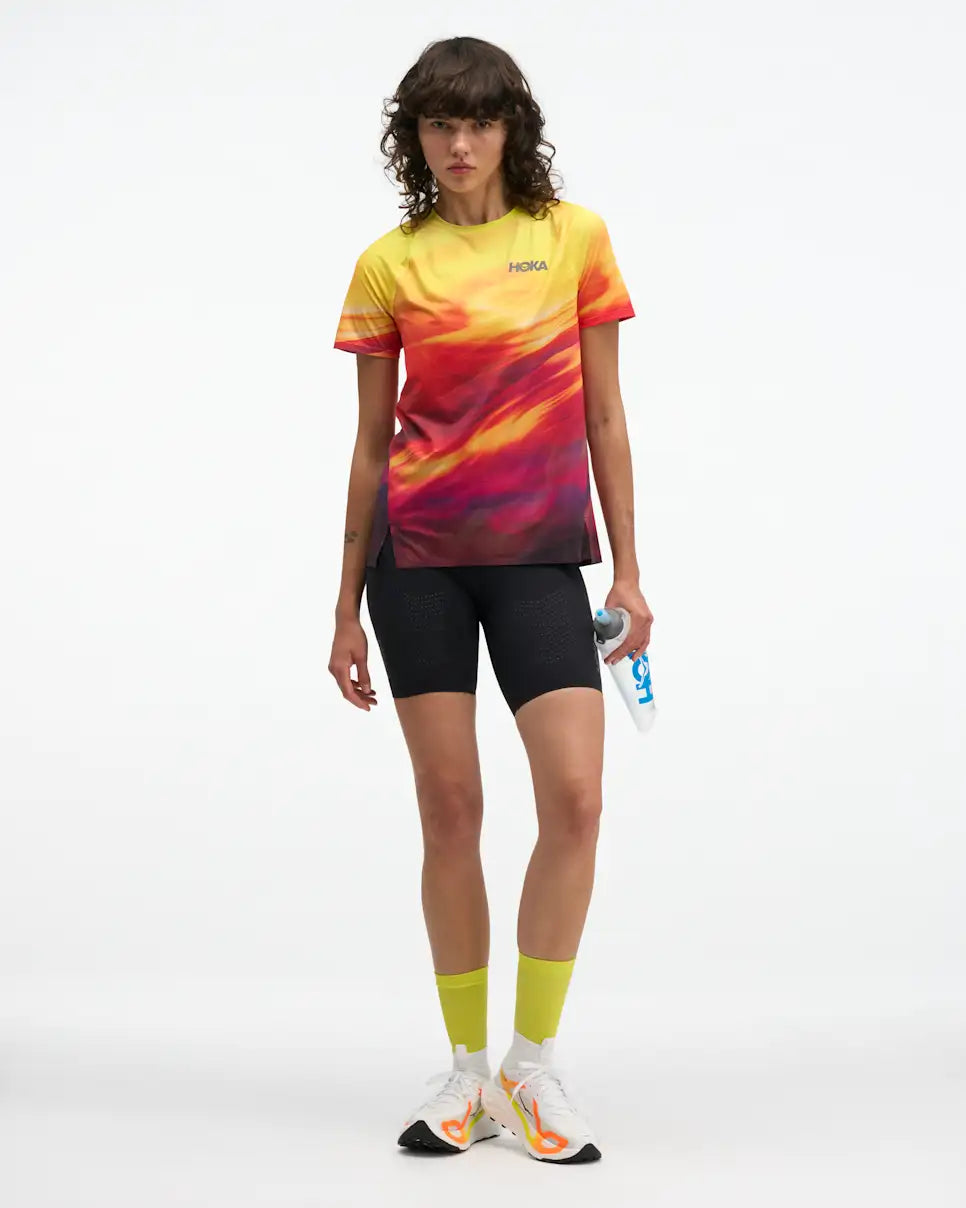 Hoka Race Day Women's Short Sleeve T-Shirt TR PRT