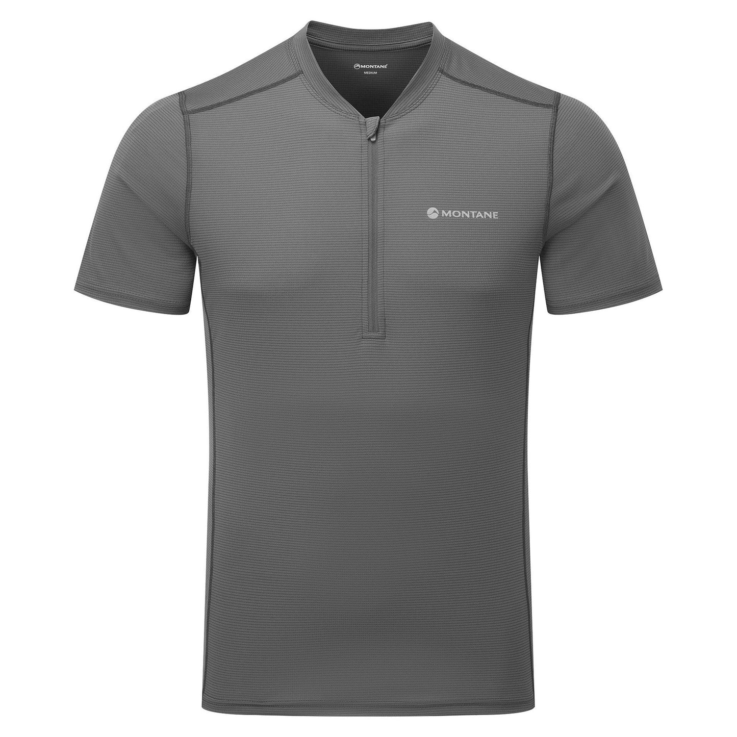 Montane Dart Nano Zip T-Shirt for Men - Bog Dog Running