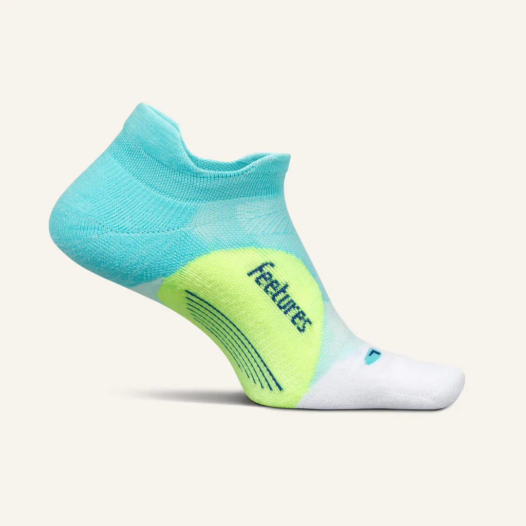 Feetures Elite Light Cushion No Show Socks - Bog Dog Running