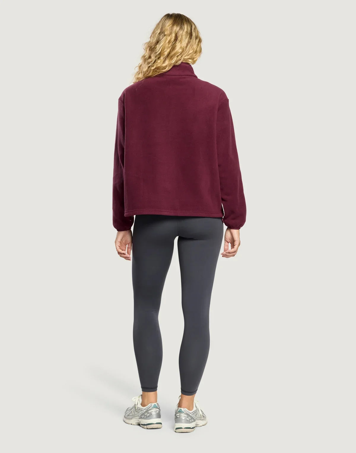 Gym+Coffee Polar Half Zip Women's Fleece - Clothing - Runner's Warehouse