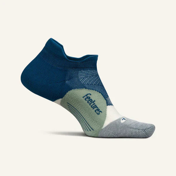 Feetures Elite Light Cushion No Show Socks - Bog Dog Running