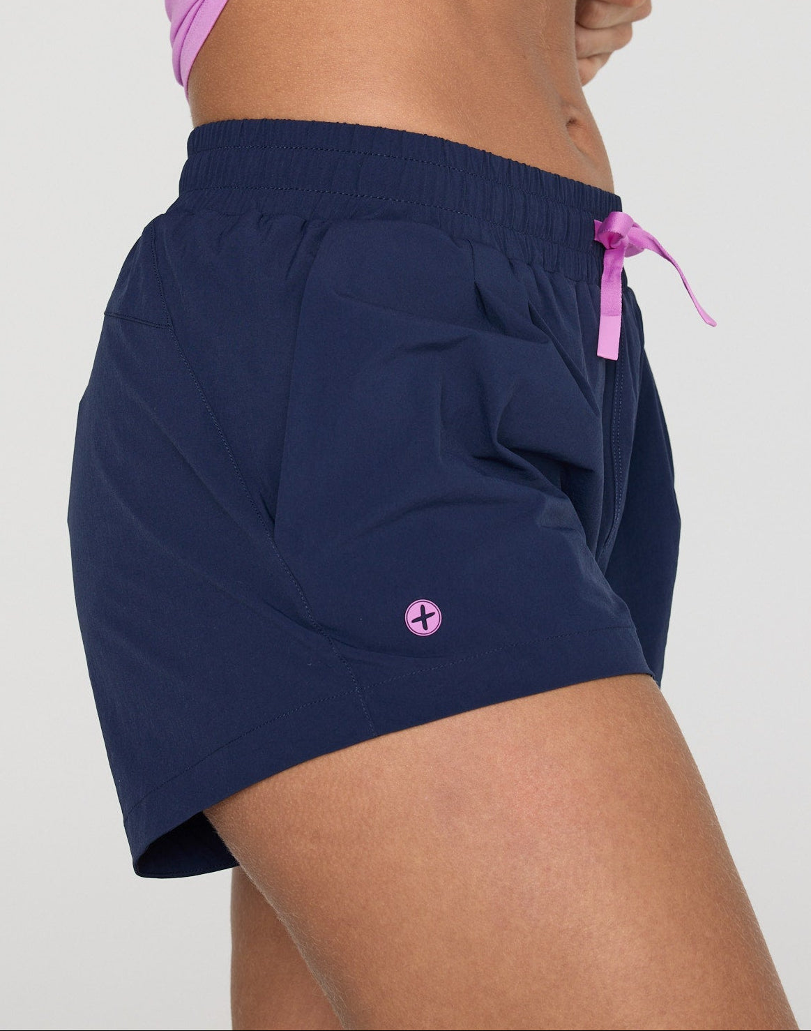 Gym+Coffee Contender Ladies Shorts - Bog Dog Running