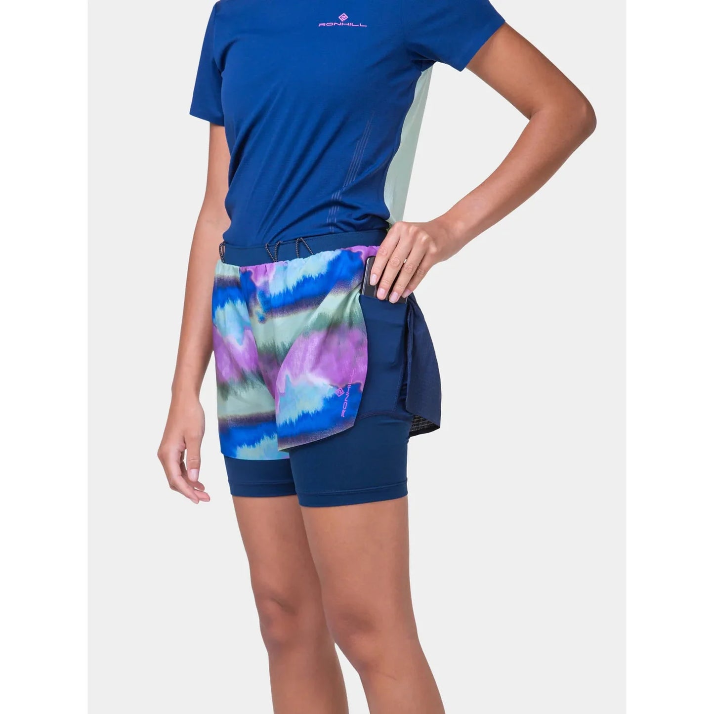 Ronhill Women's Tech Race Twin Short Ronhill