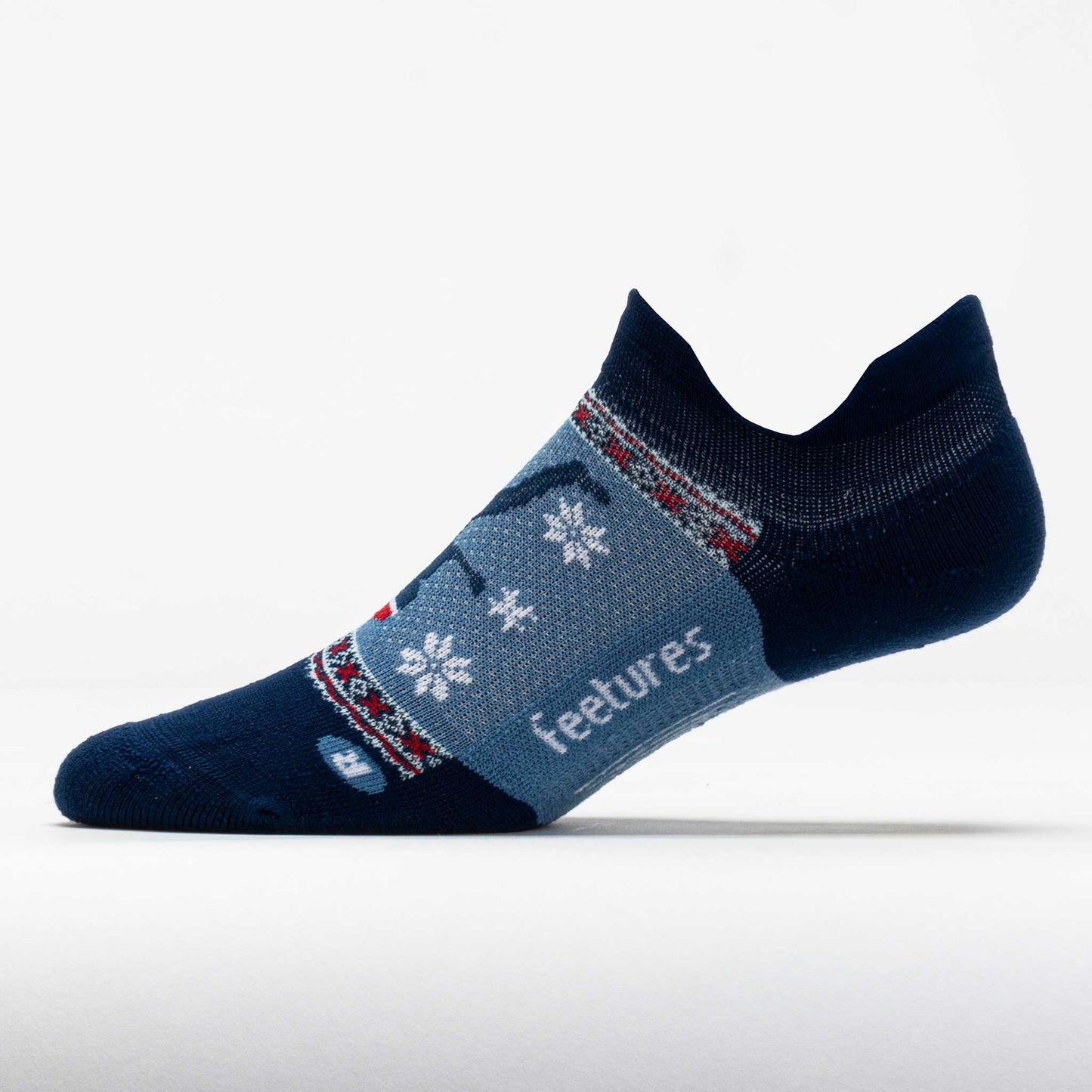 Feetures Elite Light Cushion No Show Socks - Bog Dog Running