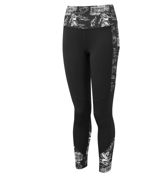 Ronhill Life Satori Women's Crop Tights - Bog Dog Running