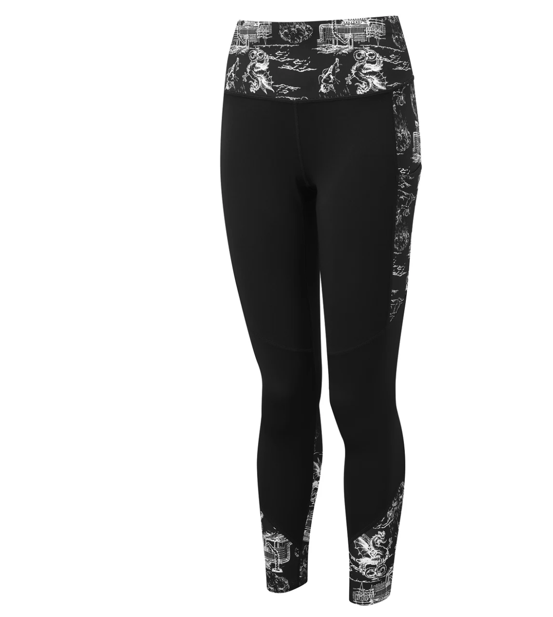 Ronhill Life Satori Women's Crop Tights - Bog Dog Running