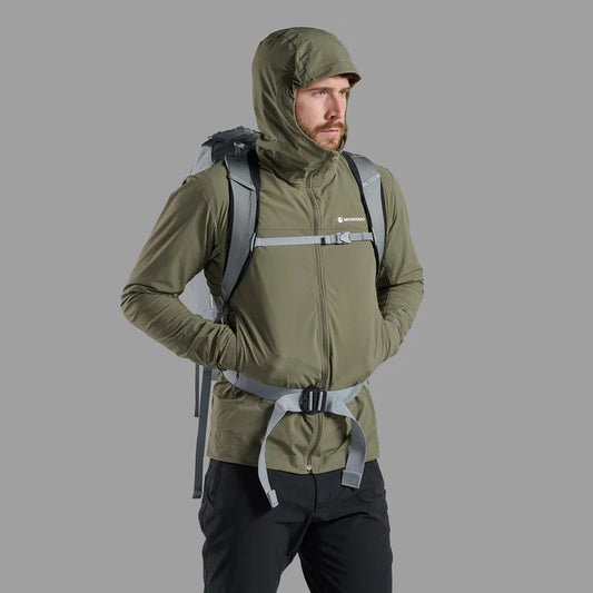 Montane Tenacity Nano Hoody - Bog Dog Running