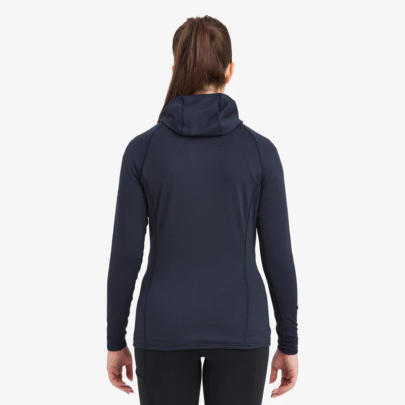 Montane Women's Protium Lite Hooded Pull On Fleece Bog Dog Running
