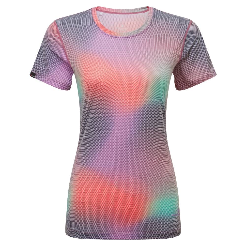 Ronhill Women's Tech Golden Hour Tee - Bog Dog Running