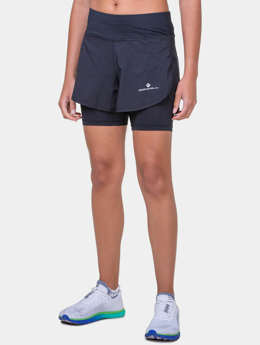 Ronhill Tech Twin Women's Short - Bog Dog Running