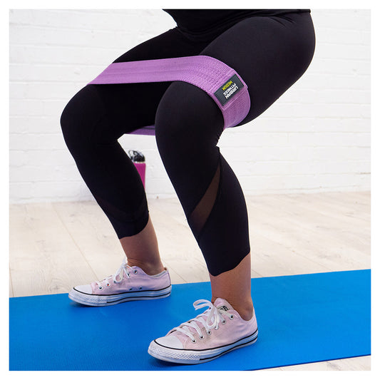 Ubran Fitness Fabric Resistance Bands Loops Set - Bog Dog Running