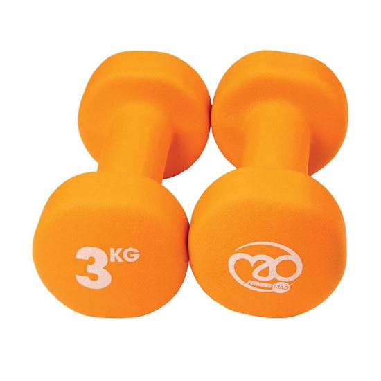 Mad Fitness Neoprene Dumbells - Runner's Warehouse