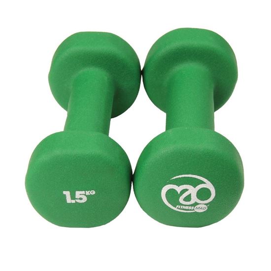 Mad Fitness Neoprene Dumbells - Runner's Warehouse