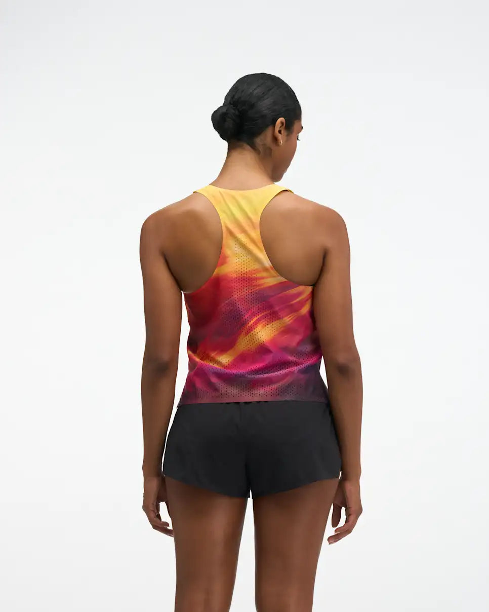 Hoka Race Day Women's Singlet TR PRT - Clothing - Runner's Warehouse