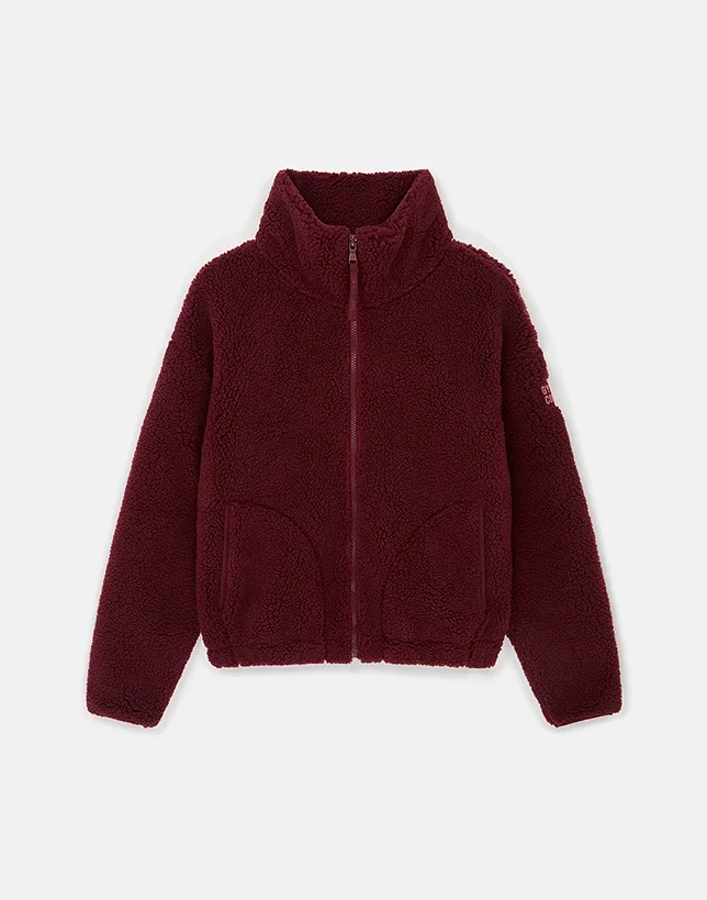 Gym+Coffee Industry High Collar Womens Fleece Jacket - Jackets - Runner's Warehouse