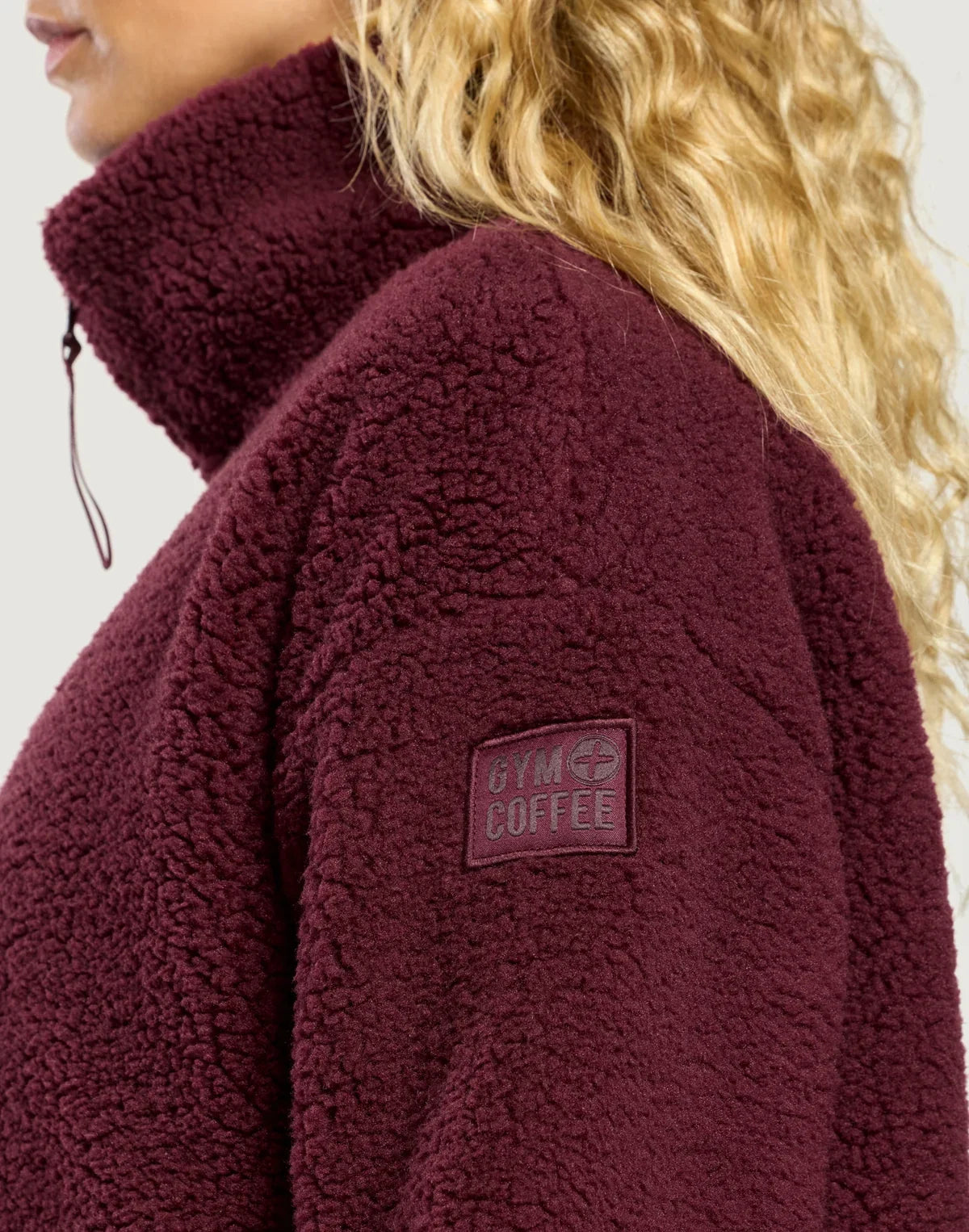 Gym+Coffee Industry High Collar Womens Fleece Jacket - Jackets - Runner's Warehouse