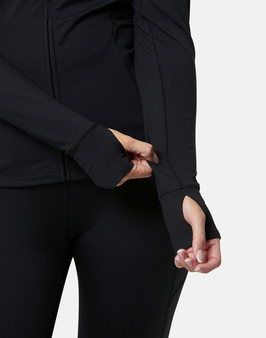Gym+Coffee Relentless Full Zip Womens Jacket - Bog Dog Running