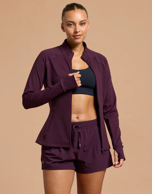 Gym+Coffee Relentless Full Zip Womens Jacket - Jackets - Runner's Warehouse