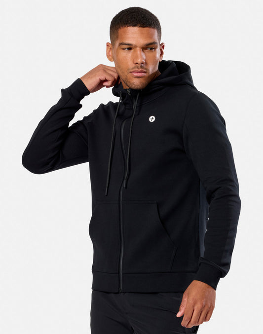 Gym+Coffee Relentless Men's Zip Hoodie - Bog Dog Running