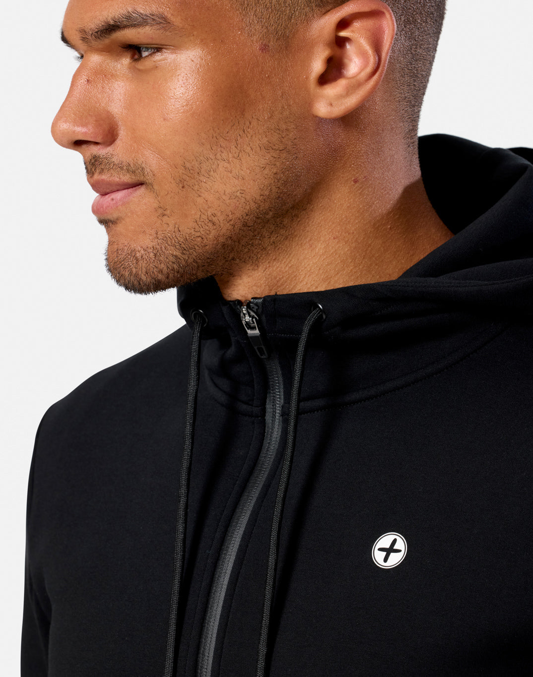 Gym+Coffee Relentless Men's Zip Hoodie - Bog Dog Running