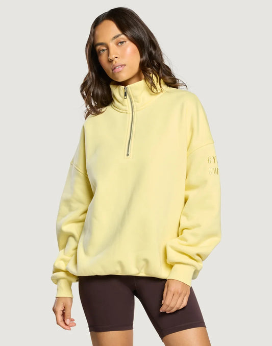 Gym + Coffee Sierra Half Zip Sweatshirt