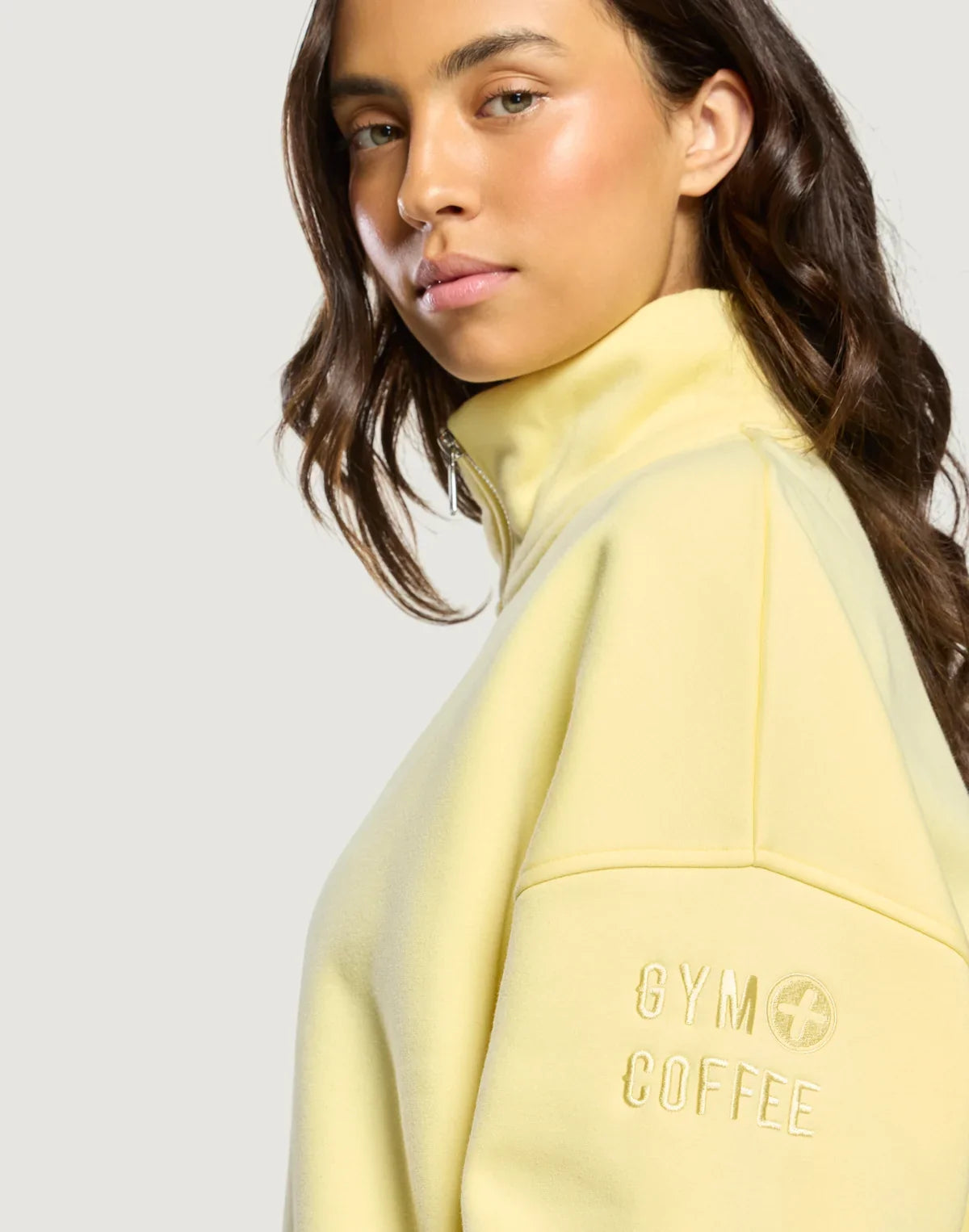 Gym + Coffee Sierra Half Zip Sweatshirt