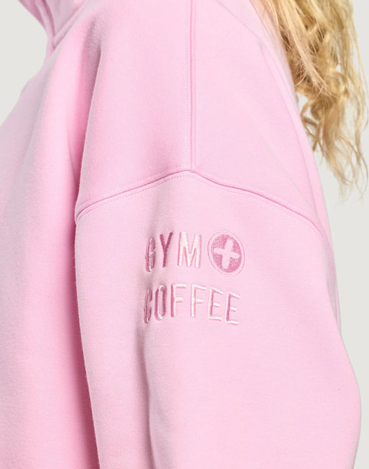 Gym+Coffee Daily Snap Collar Women's Sweatshirt - Clothing - Runner's Warehouse