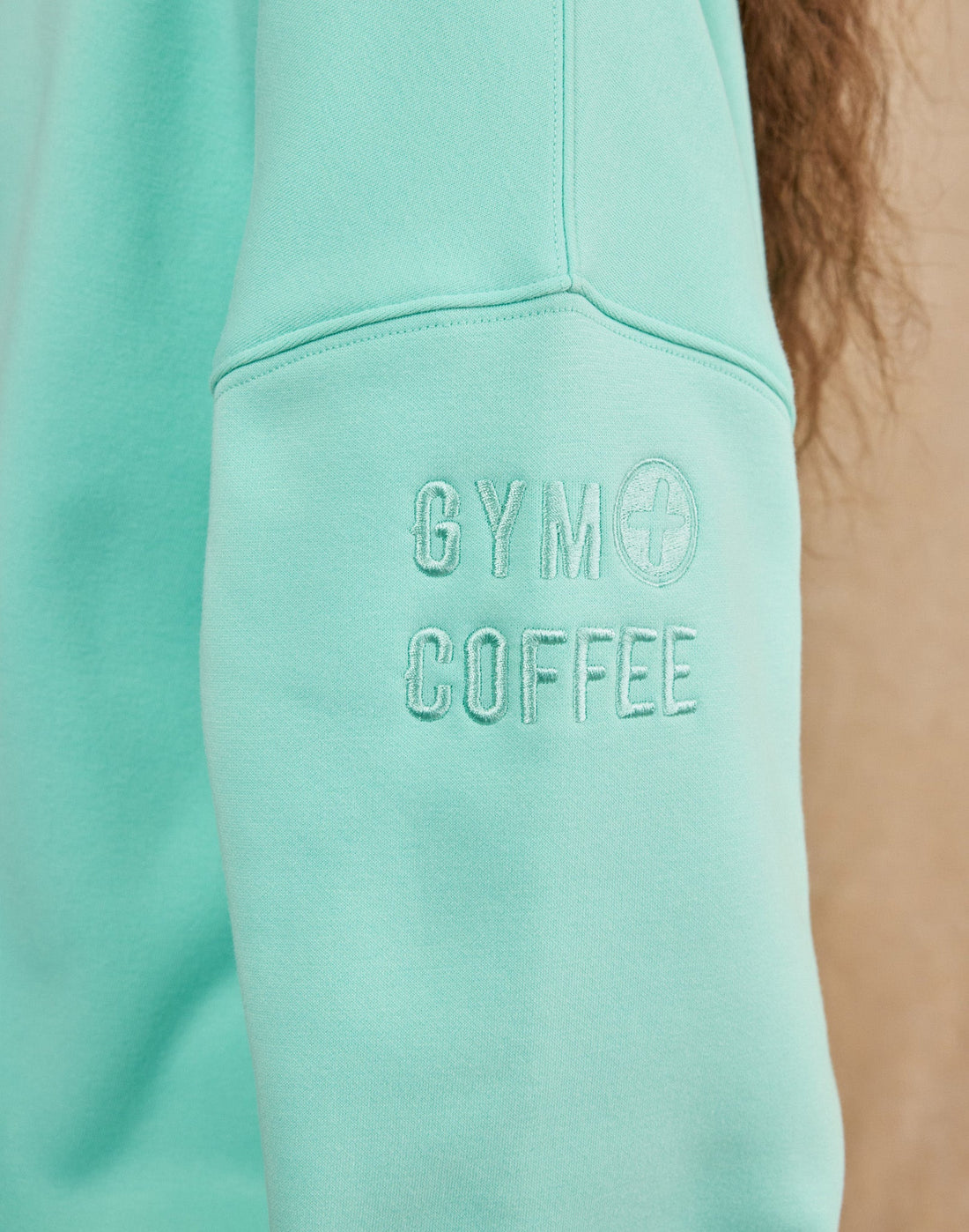 Gym+Coffee  Snap Collar Sierra Sweatshirt - Bog Dog Running