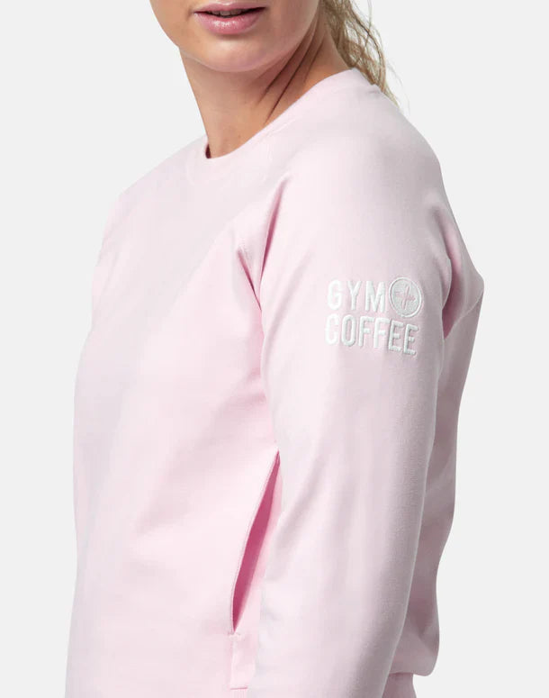 Gym+Coffee Chill Crew Women's Jumper - Bog Dog Running