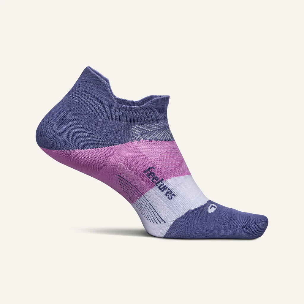 Feetures Elite Ultra Light No Show Tab Sock - Bog Dog Running