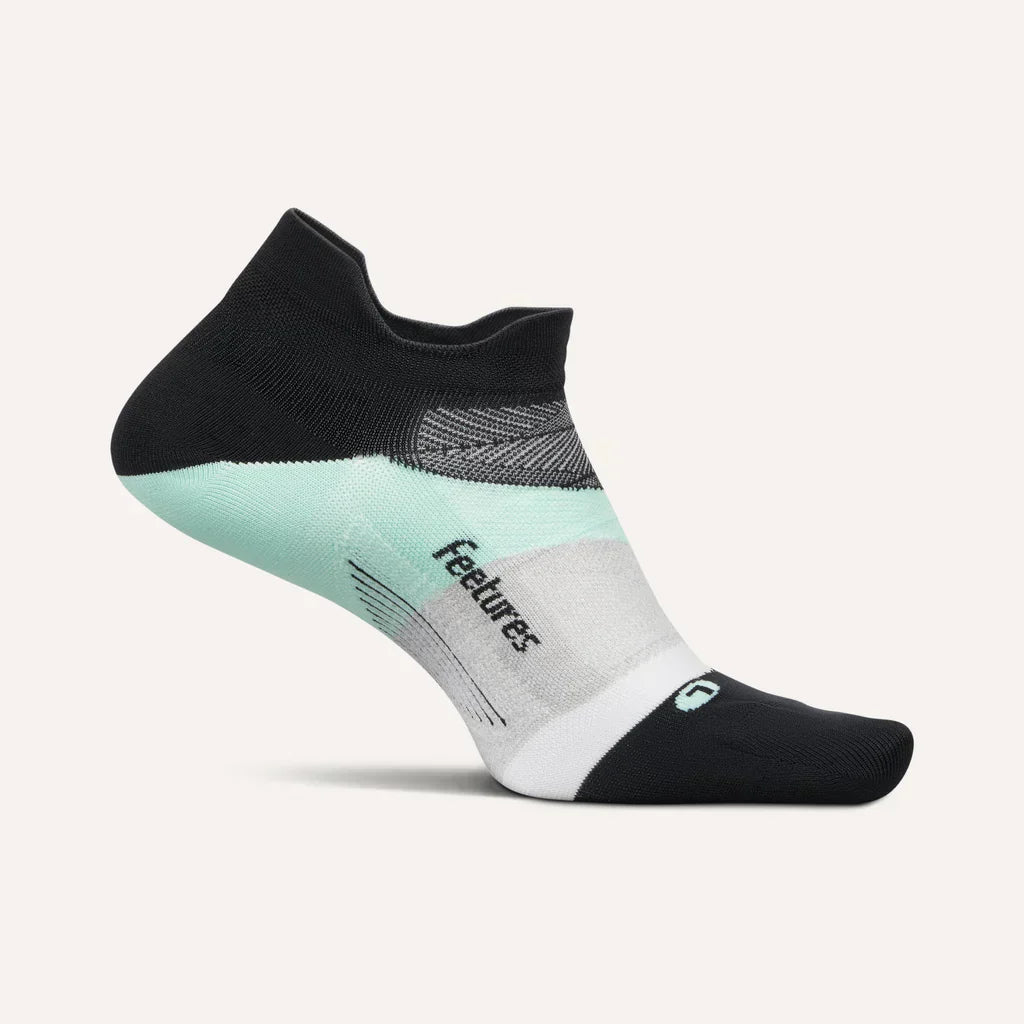Feetures Elite Ultra Light No Show Tab Sock - Bog Dog Running