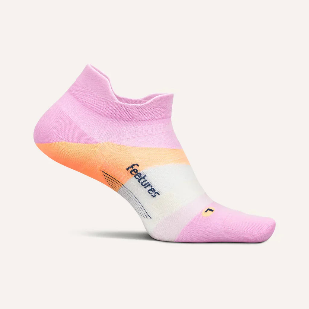 Feetures Elite Ultra Light No Show Tab Sock - Bog Dog Running