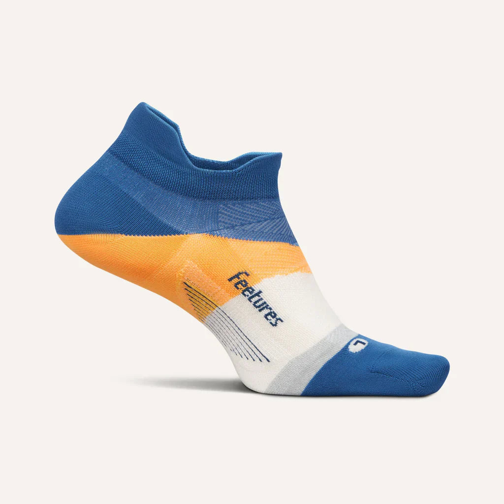 Feetures Elite Ultra Light No Show Tab Sock - Bog Dog Running