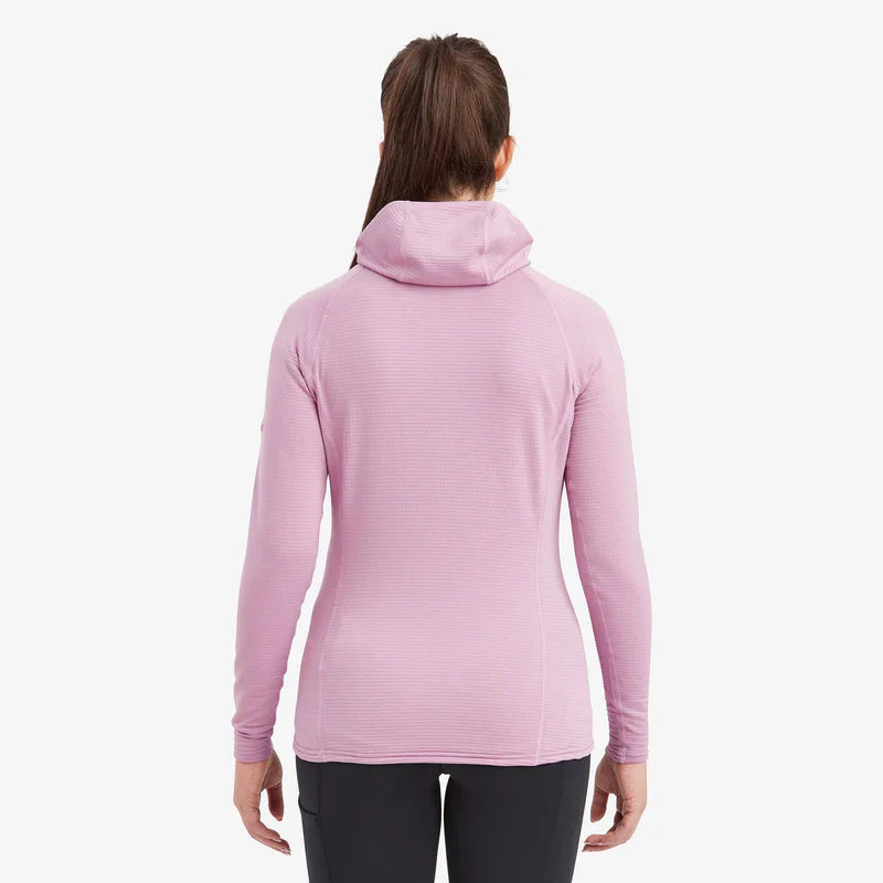 Montane Protium Lite Hooded Fleece Pull-On Women's - Bog Dog Running