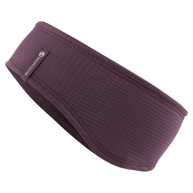 Montane Protium Fleece Headband - Bog Dog Running
