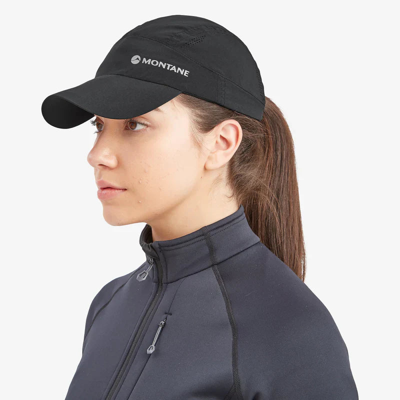 Montane Trail Lite Cap Bog Dog Running