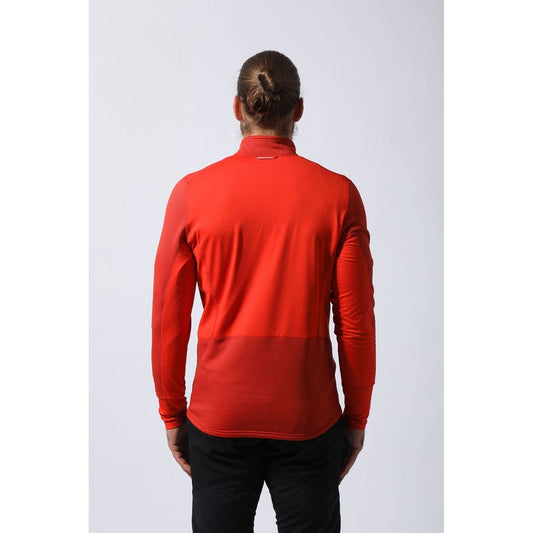 Montane Unisex Iridium Hybrid Pull-On Fleece Jacket Bog Dog Running