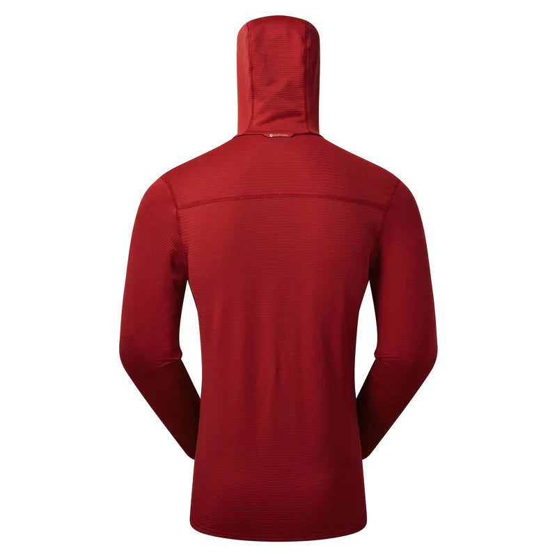 Montane Men's Protium Lite Hooded Pull On Fleece Bog Dog Running