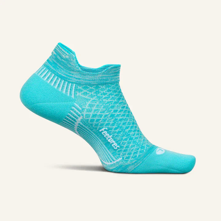 Feetures Plantar Fasciitis Relief Light Cushion No Show Sock - Bog Dog Running