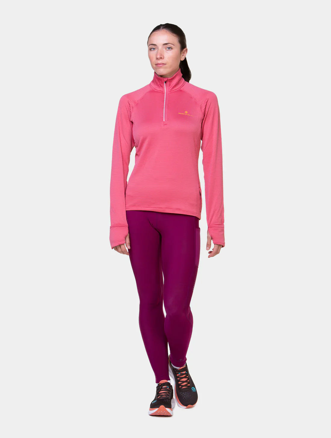 Ronhill Tech Winter 1/2 Zip Women's Top - Bog Dog Running