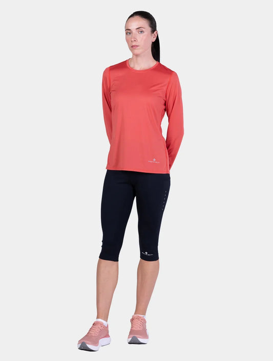 Ronhill Women's Core Long Sleeve Tee - Bog Dog Running