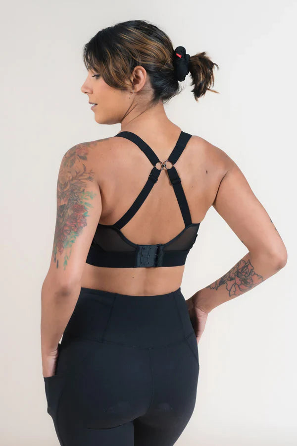 Maaree Solidarity High-Impact Sports Bra - Bog Dog Running