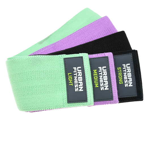Ubran Fitness Fabric Resistance Bands Loops Set - [price]