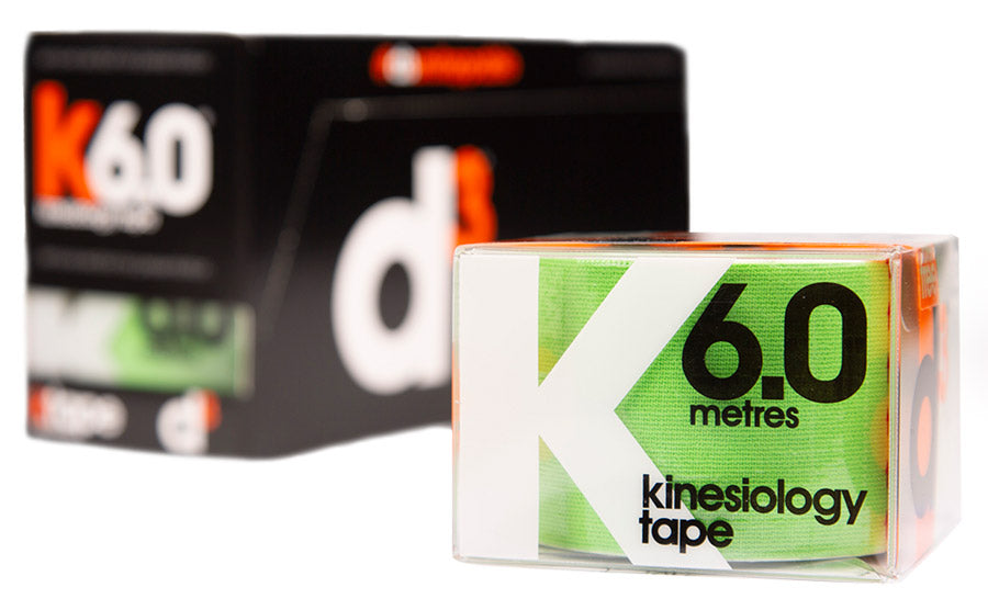 X6.0 Xtreme Waterproof Kinesiology Tape 50mm x 6m - Bog Dog Running