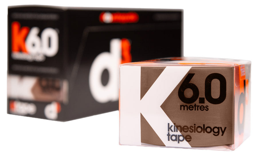 X6.0 Xtreme Waterproof Kinesiology Tape 50mm x 6m - Bog Dog Running