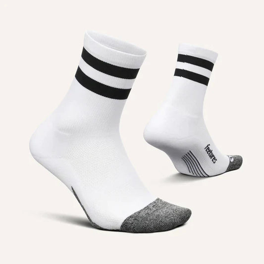 feetures elite light cushion mini crew running socks
